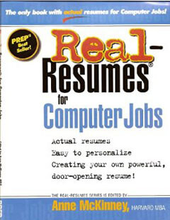 Real-Resumes for Computer Jobs