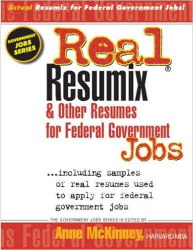 Real Resumix & Other Resumes for Federal Government Jobs