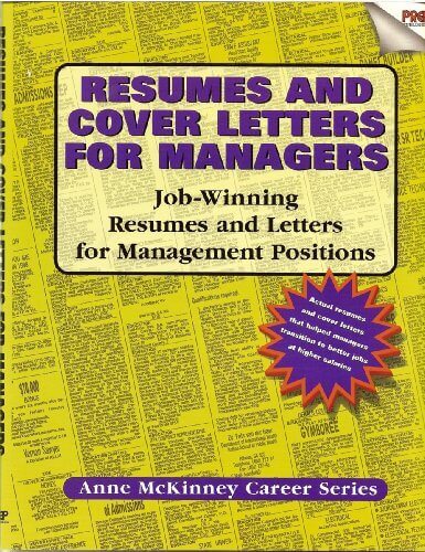 Resumes & Cover Letters for Managers
